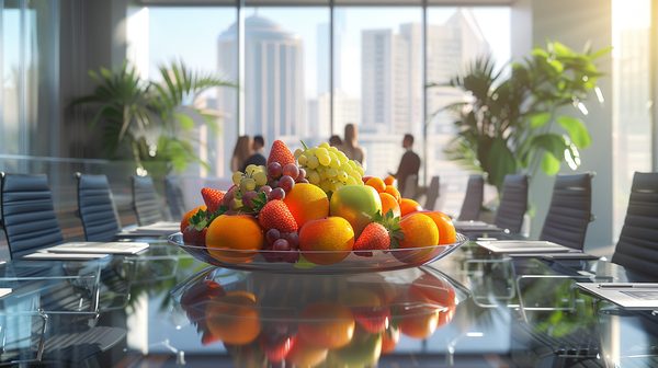 Boostez votre équipe avec des fruits au travail