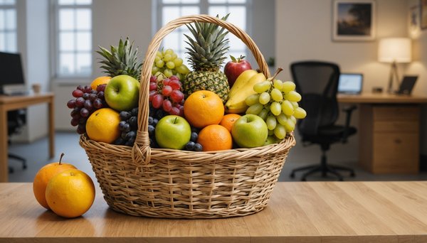 Boostez votre bureau à lyon avec nos corbeilles de fruits frais
